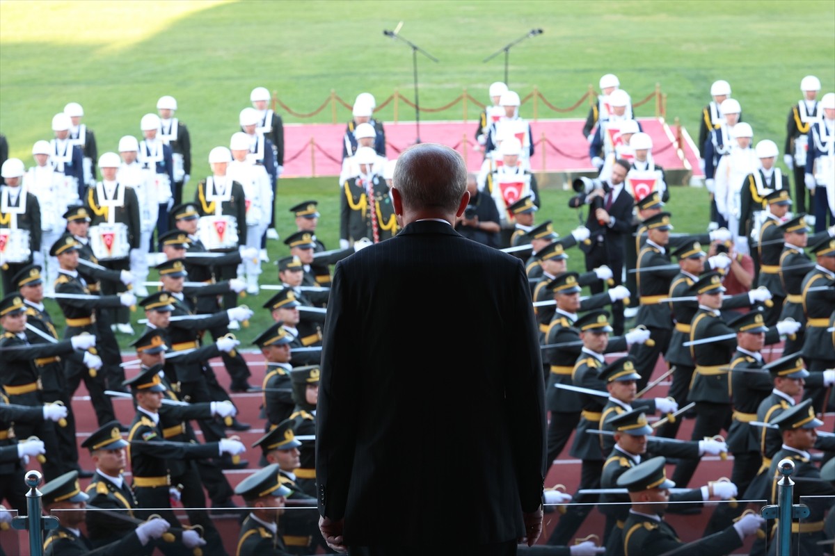 Cumhurbaşkanı Recep Tayyip Erdoğan, Kara Harp Okulu'nda Milli Savunma Üniversitesi (MSÜ) Harp...