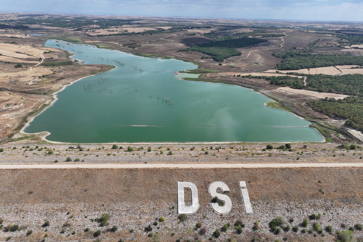 Edirne’nin Uzunköprü ilçesindeki Çakmak köyünde inşa edilen, 176 milyon metreküp depolama hacmine...