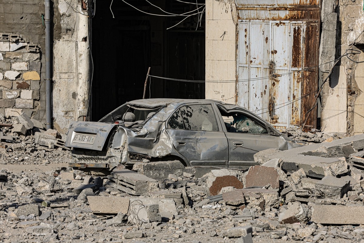 Gazze Şeridi'nde, Gazze kentinin doğusundaki en büyük ve en eski mahallelerden biri olan Şucaiyye...