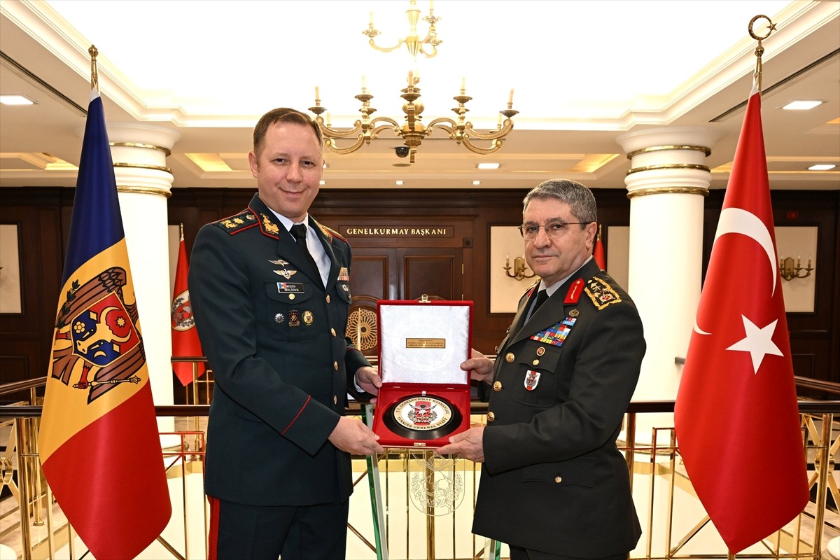 Genelkurmay Başkanı Orgeneral Selçuk Bayraktaroğlu, Moldova Cumhuriyeti Genelkurmay Başkanı...
