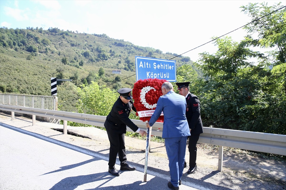 Giresun'un Tirebolu ilçesinde, 22 Ağustos 2020'de meydana gelen selde şehit olan 5 asker ile kayıp...