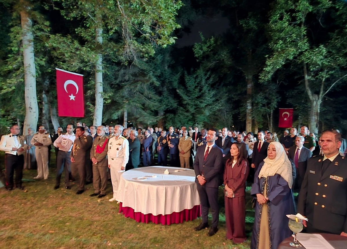 İran'ın başkenti Tahran'da, 30 Ağustos Zafer Bayramı ve Türk Silahlı Kuvvetleri (TSK) Günü...