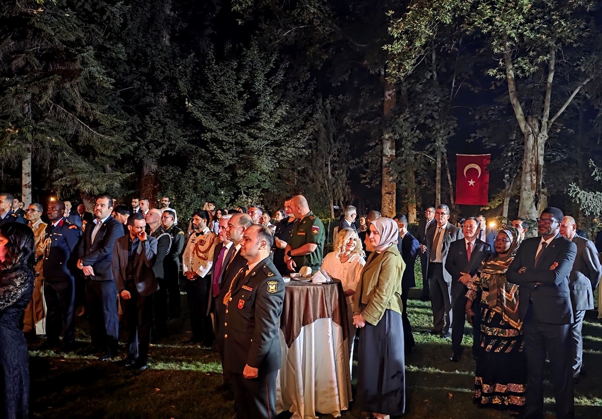 İran'ın başkenti Tahran'da, 30 Ağustos Zafer Bayramı ve Türk Silahlı Kuvvetleri (TSK) Günü...