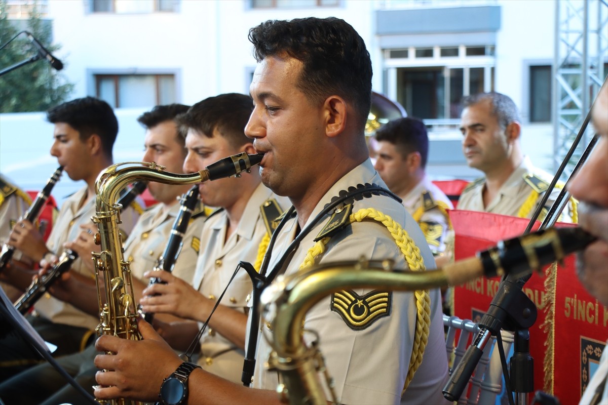 Kırklareli'nde 5. Kolordu Bölge Bando Komutanlığı, 30 Ağustos Zafer Bayramı etkinlikleri...