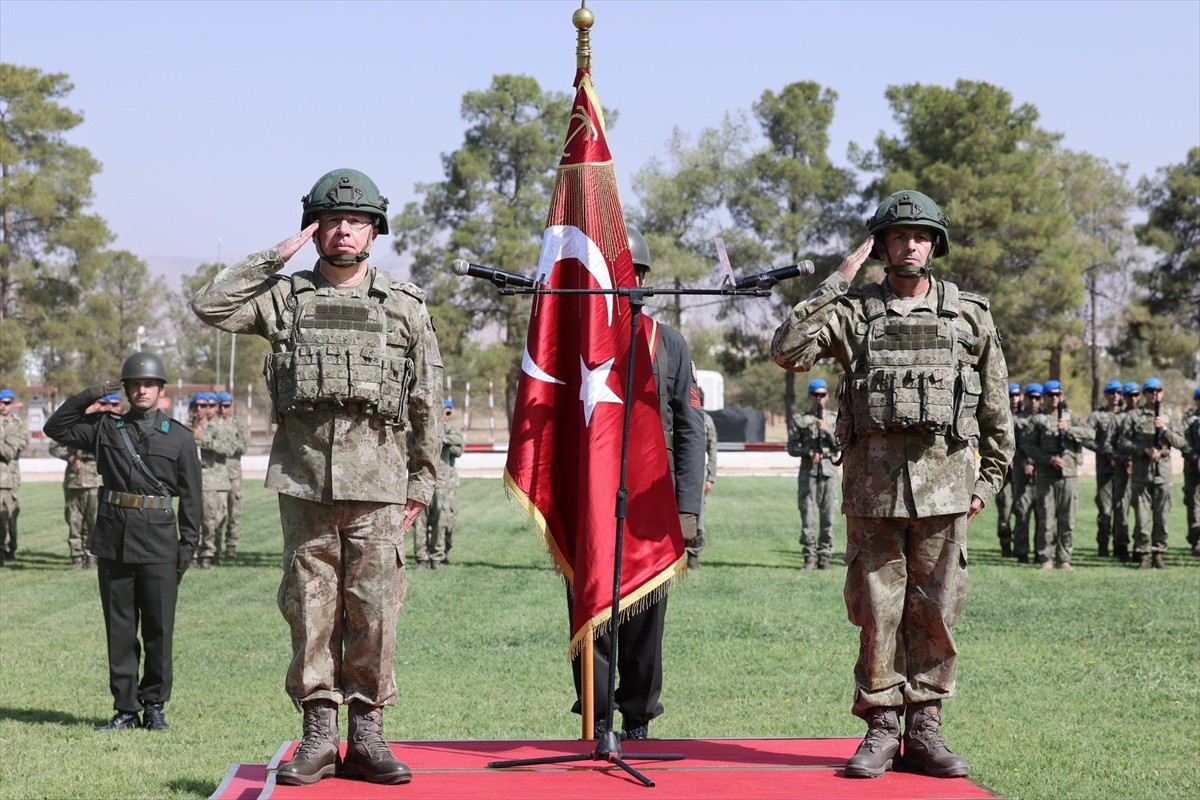 Mardin'de 70. Mekanize Piyade Tugay Komutanlığı 4. Hudut Alay Komutanlığında "Komuta ve Sancak...