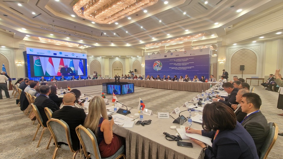 Özbekistan'ın başkenti Taşkent'te "Orta Asya - Karşılıklı Güven, Güvenlik ve Sürdürülebilir...