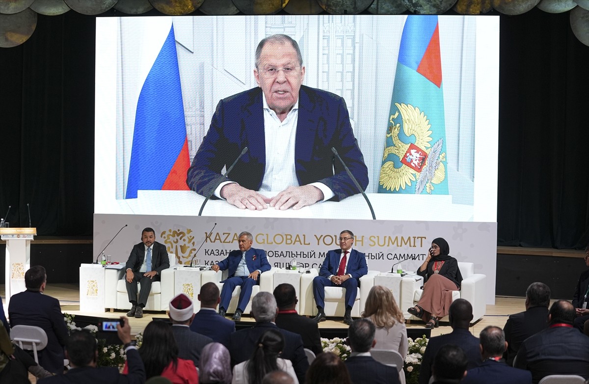 Rusya Federasyonu'na bağlı Tataristan Cumhuriyeti'nin başkenti Kazan'da düzenlenen Anadolu...