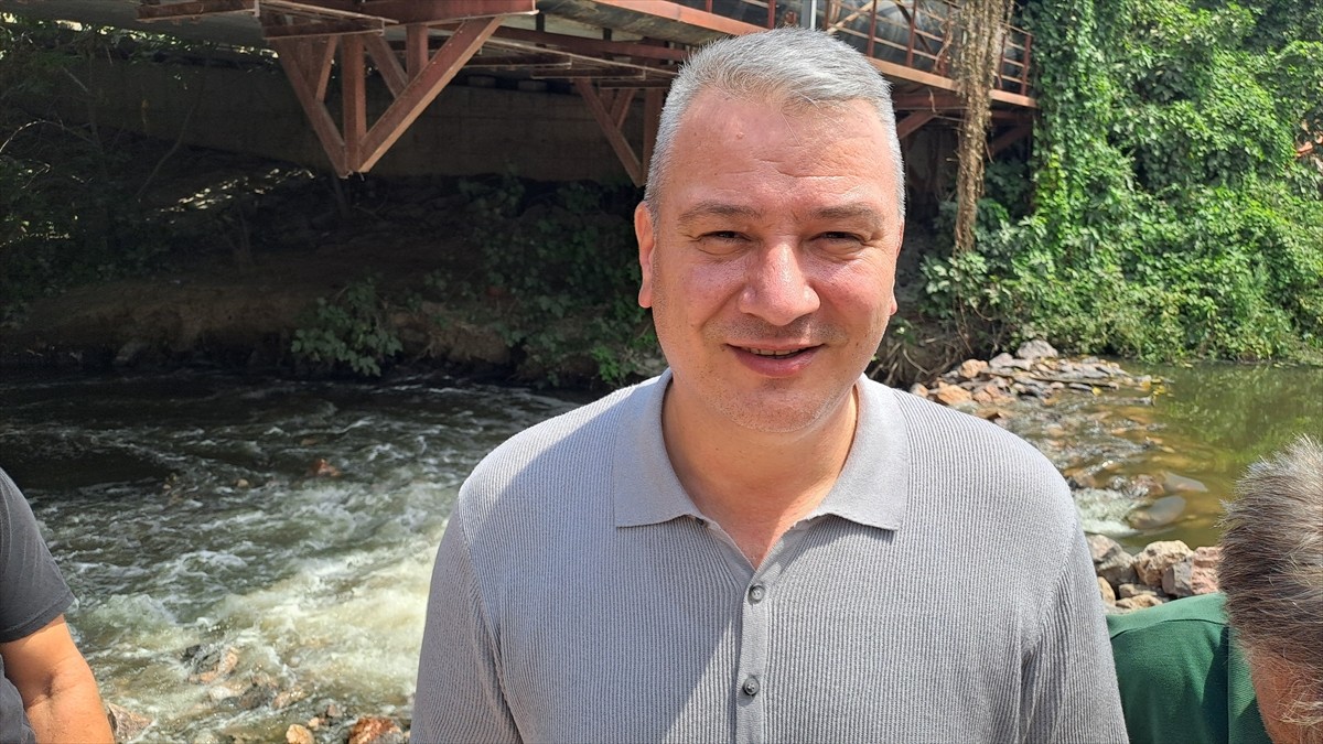 Sakarya Büyükşehir Belediyesi Karaman Atık Su Arıtma Tesisi'nde arıtılan su, açılan yeni hatla...