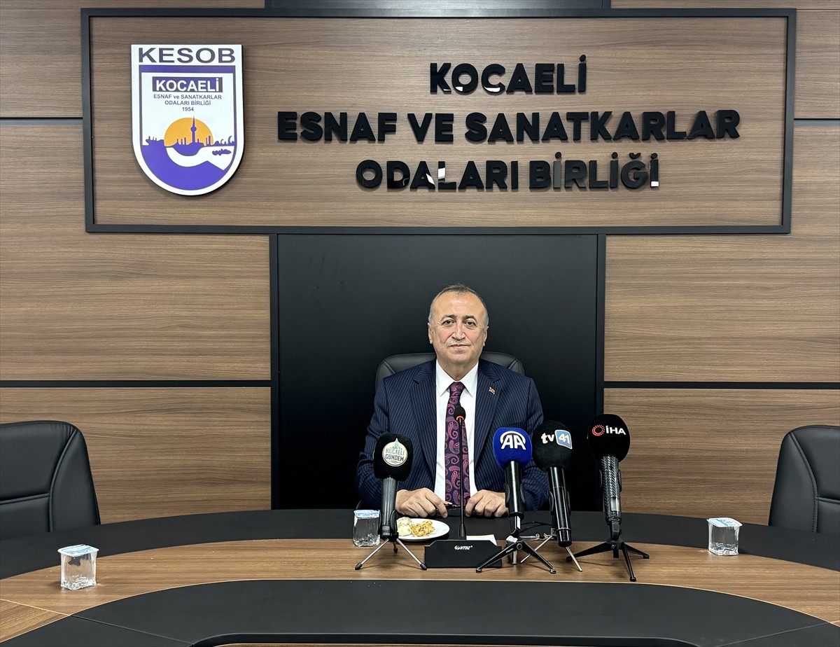 Türkiye Fırıncılar Federasyonu Başkanı Halil İbrahim Balcı, Kocaeli Esnaf Sanatkarlar Odaları...