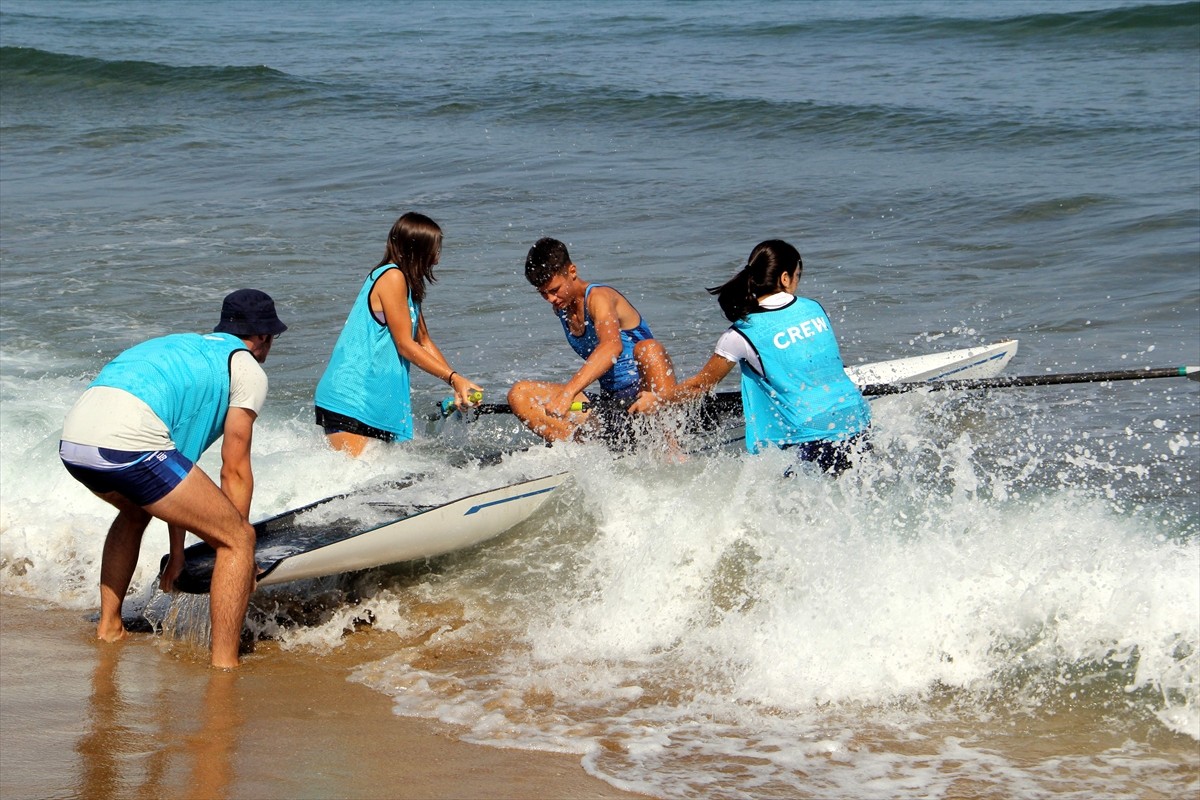 Türkiye Kürek Federasyonunca düzenlenen Deniz Küreği Türkiye Şampiyonası Sahil Sürat Yarışları...