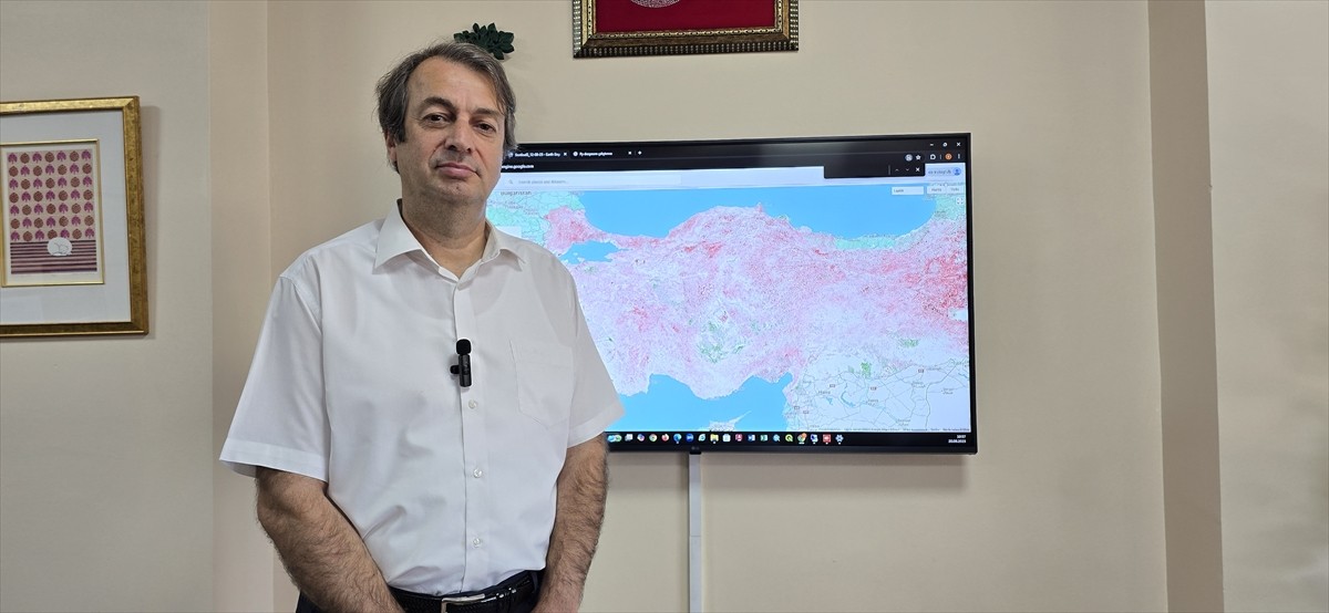  Zonguldak'ta uydu verilerinden yararlanılarak geliştirilen yazılımla Türkiye'nin "kuraklık...