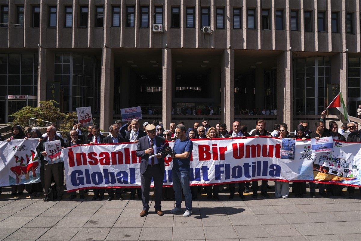 Ankara 2 No'lu Barosu ile Ankara Filistin Dayanışma Platformu (ANFİDAP) ve Yeryüzünde Adalet Kadın...