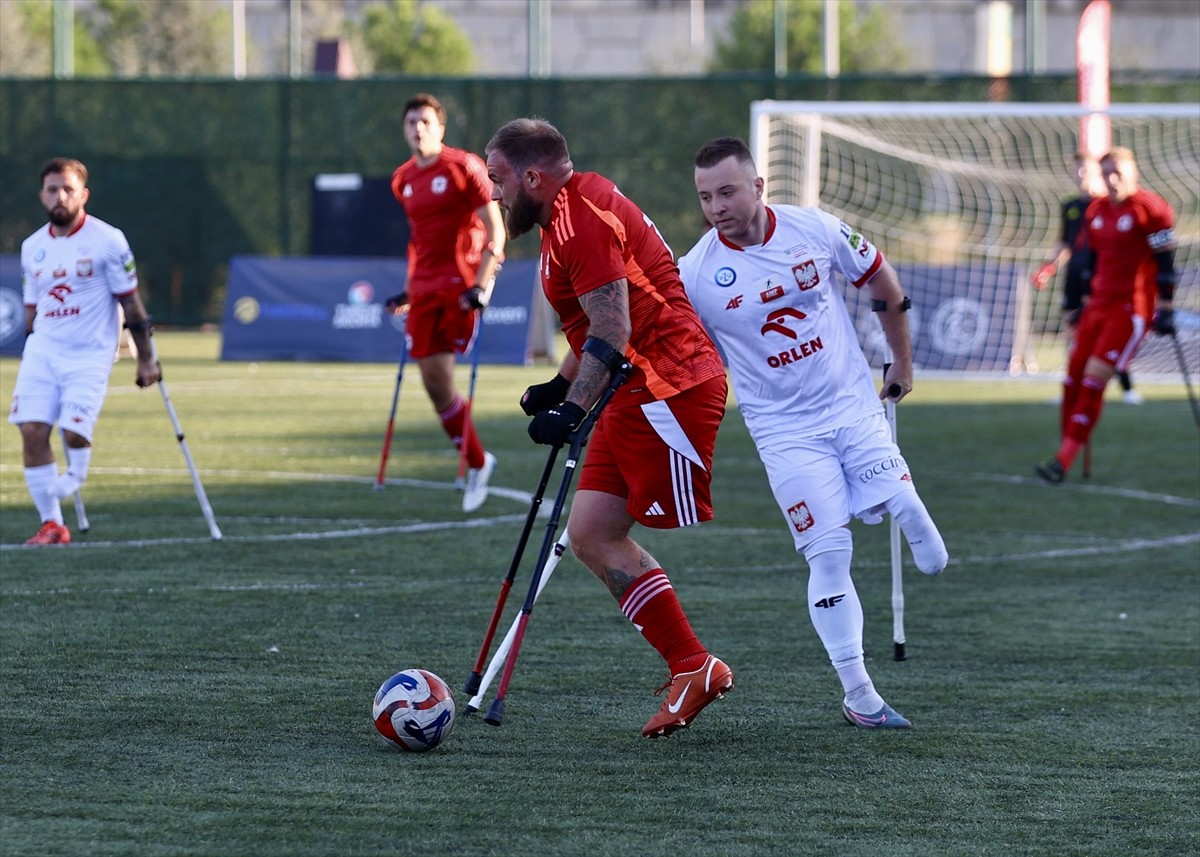 Avrupa Ampute Futbol Federasyonu (EAFF) 2025 Ampute Futbol Uluslar A Ligi'nde İngiltere ile...