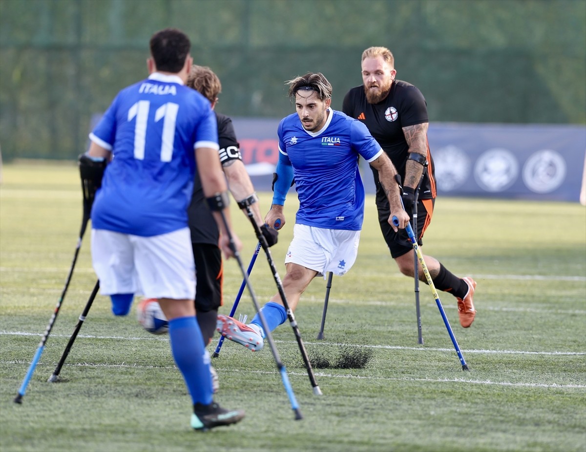 Avrupa Ampute Futbol Federasyonu (EAFF) 2025 Ampute Futbol Uluslar A Ligi'nde İngiltere, İtalya...