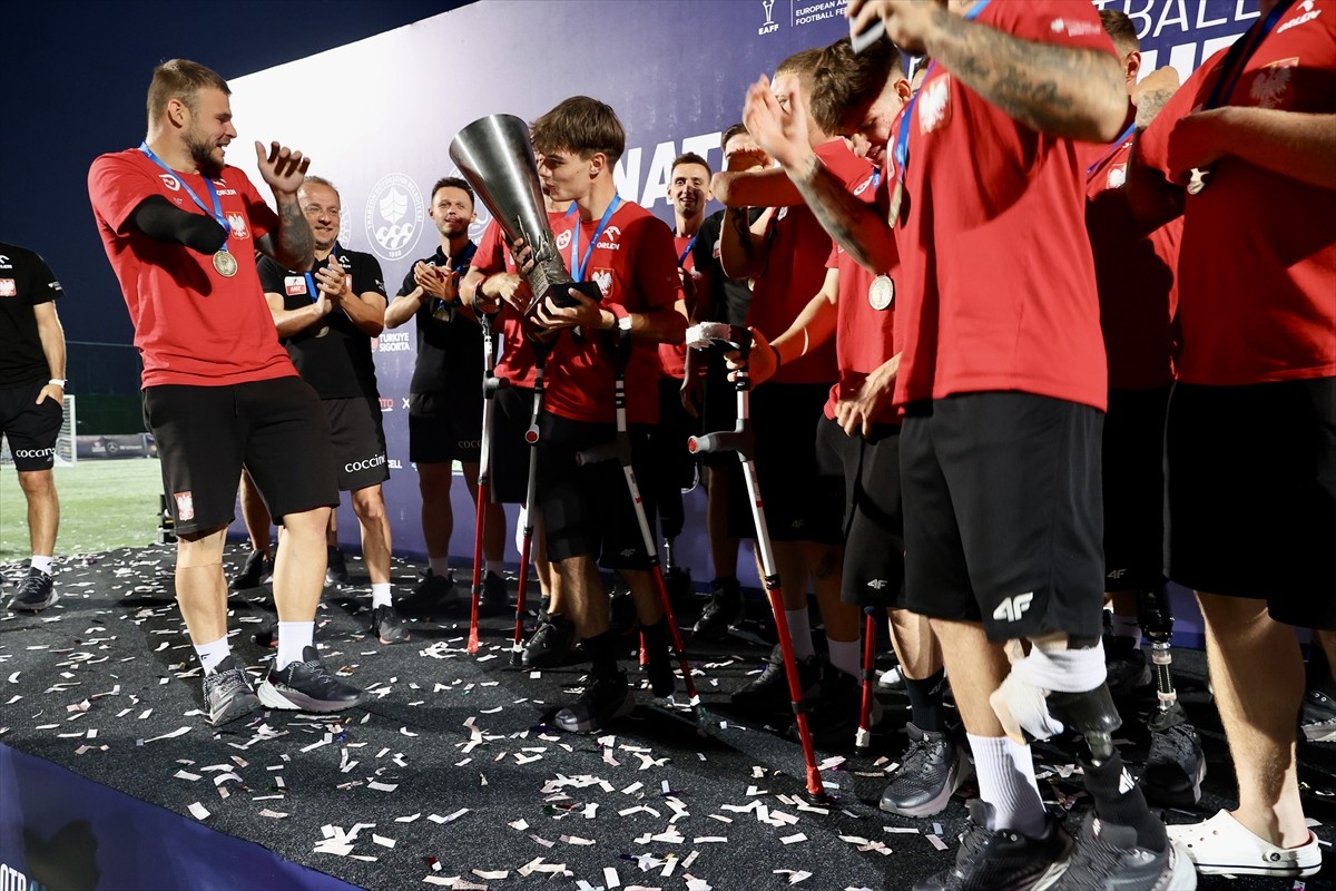 Avrupa Ampute Futbol Federasyonu (EAFF) 2025 Ampute Futbol Uluslar A Ligi'nde şampiyon Polonya...