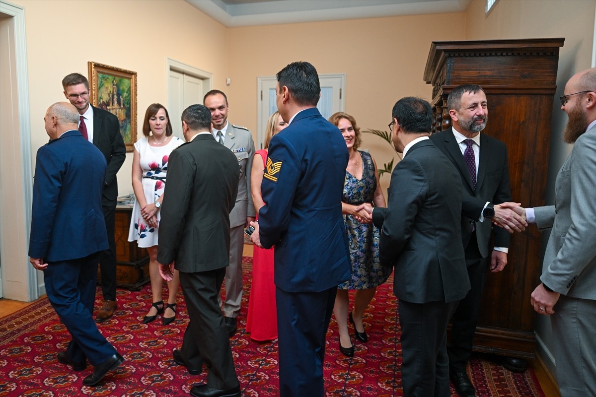 Çekya'nın Ankara Büyükelçiliği tarafından ülkenin Devlet Günü dolayısıyla Ankara'da resepsiyon...