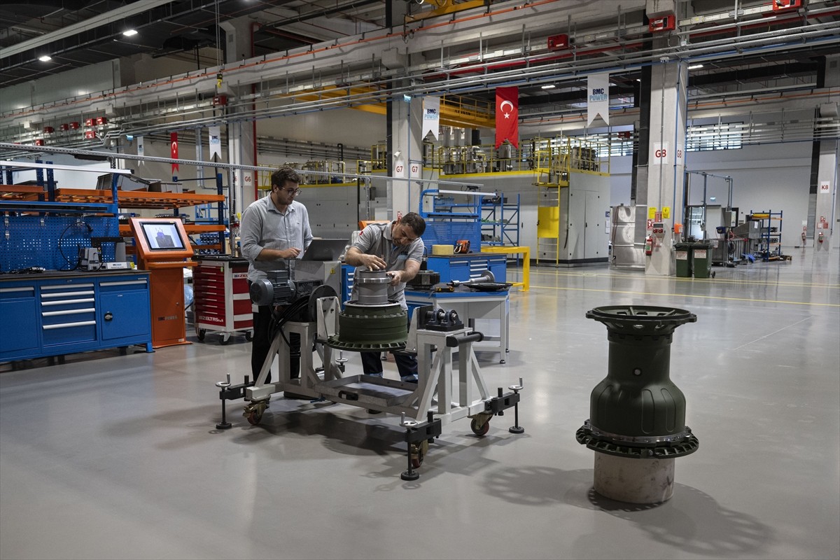 Çeliğin girip ALTAY Tankı'na dönüştüğü BMC'nin Ankara'daki üretim üssü ve seri üretim çalışmaları...