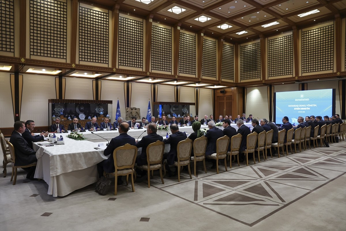 Cumhurbaşkanı Yardımcısı Cevdet Yılmaz başkanlığında, Cumhurbaşkanlığı Külliyesi'nde, "Vatandaş...