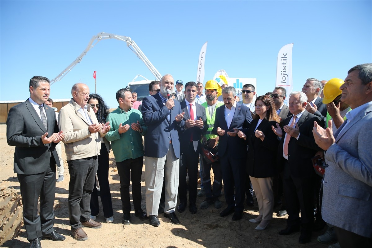  Edirne'deki İpsala Organize Sanayi Bölgesinde (OSB) faaliyet gösterecek 4 fabrikanın temeli...