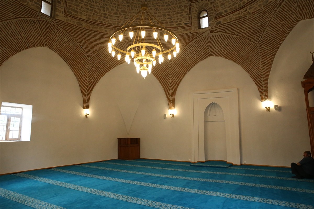 Eskişehir'in Sivrihisar ilçesinde restorasyonu tamamlanan Hamamkarahisar Ulu Cami'nin açılışı...