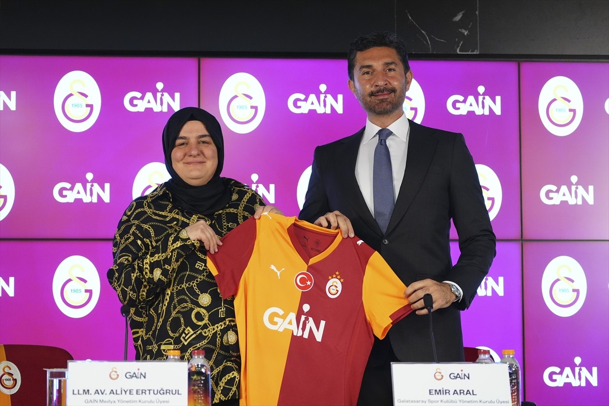 Galatasaray Kulübü ile GAİN Medya arasındaki kadın futbol takımı isim ve forma sponsorluğu...
