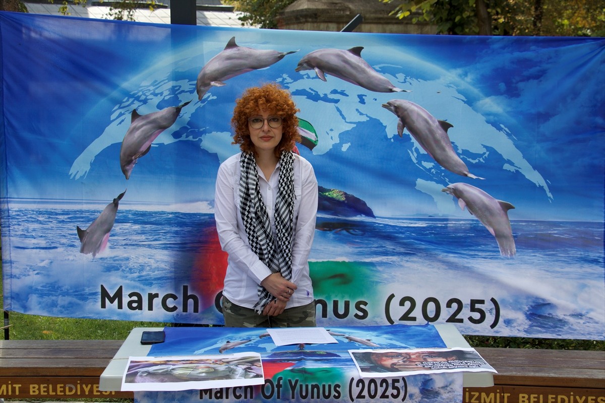 Gazze’ye destek olmak amacıyla İstanbul’dan Kudüs’e yürüyüş başlatan İstanbul Ticaret Üniversitesi...