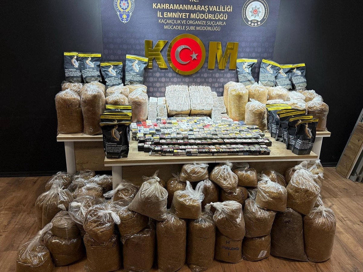 Kahramanmaraş'ta düzenlenen kaçakçılık operasyonunda 11 şüpheli gözaltına alındı. Operasyonda 1400...