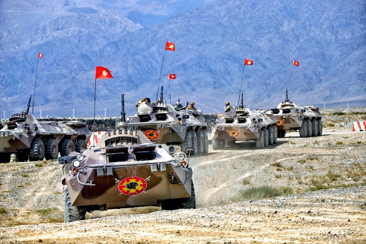 Kırgızistan'ın ev sahipliğinde Kolektif Güvenlik Anlaşması Örgütü (KGAÖ) Hızlı Mukabele Kuvvetleri...