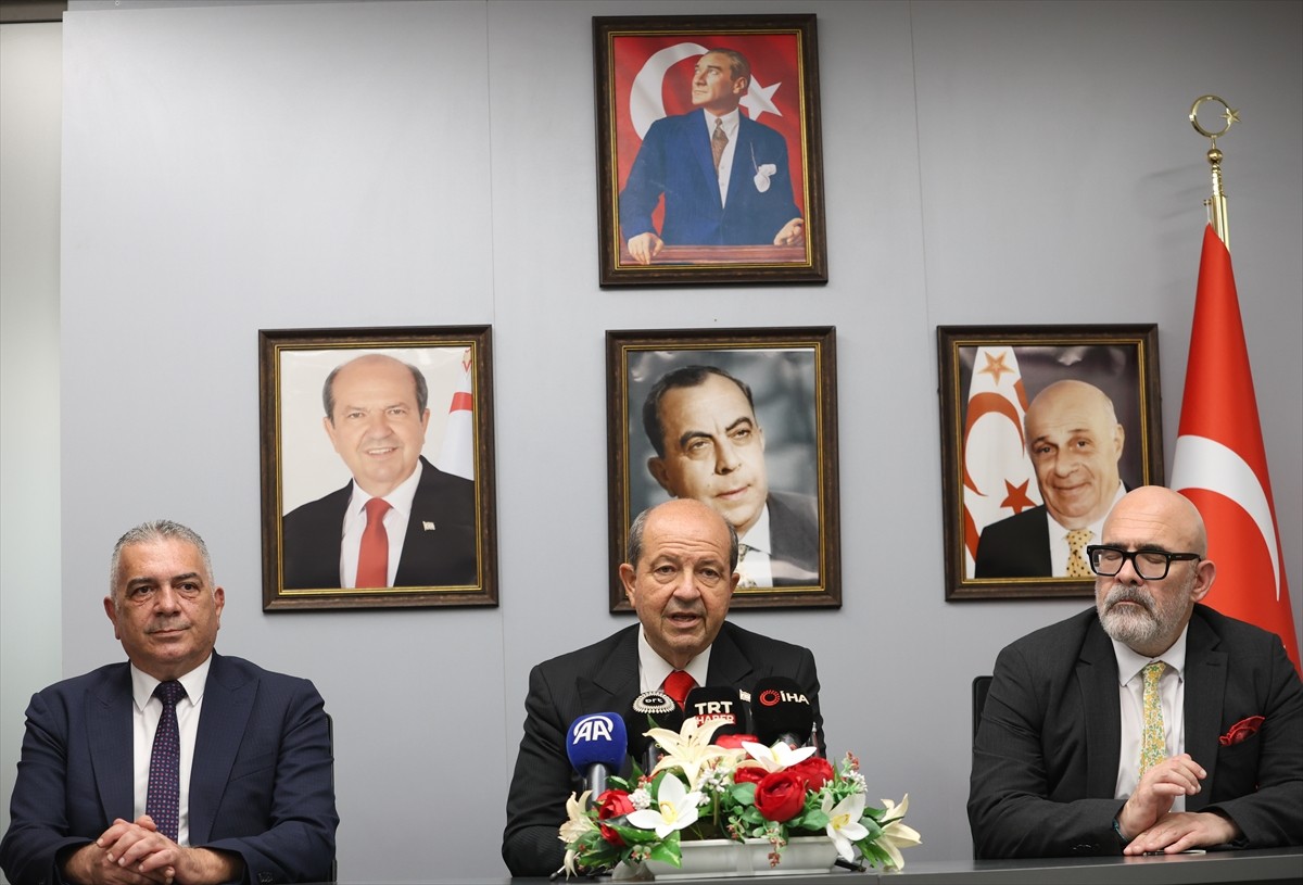 Kuzey Kıbrıs Türk Cumhuriyeti (KKTC) Cumhurbaşkanı Ersin Tatar, ABD'nin New York kentinde BM Genel...