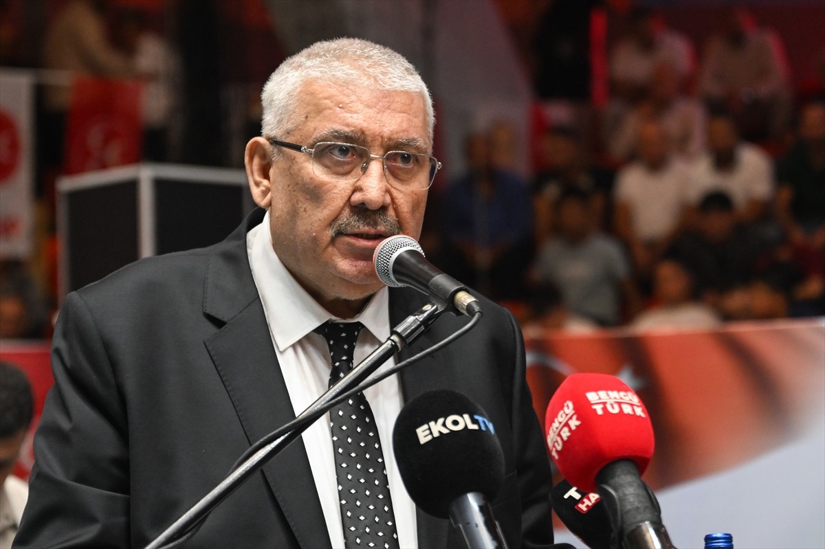 MHP tarafından "Terörsüz Türkiye İçin Milli Birlik ve Dayanışma Buluşmaları" kapsamında merkez...