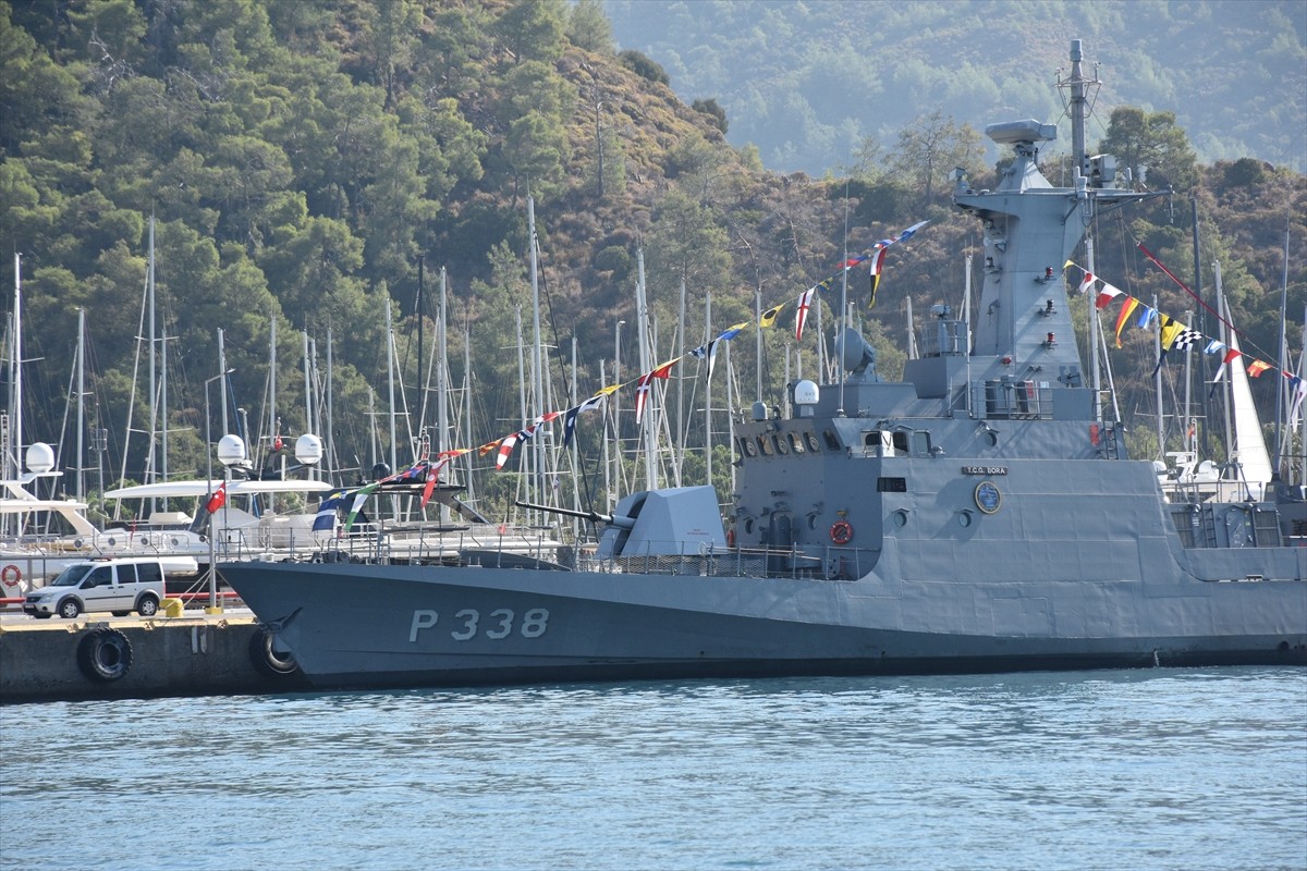 Muğla'nın Marmaris ilçesinde Preveze Deniz Zaferi'nin 487. yıl dönümü ve Deniz Kuvvetleri Günü...