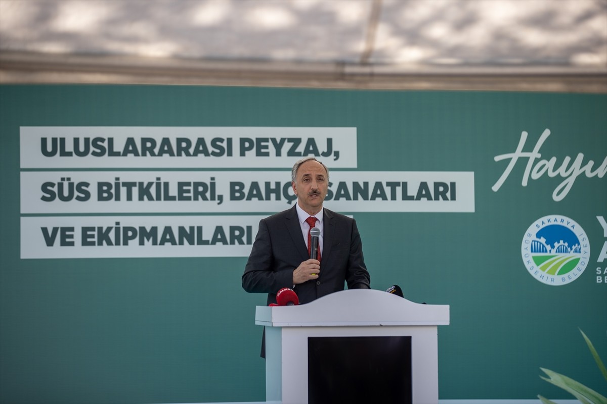 Sakarya'da düzenlenen PSB Anatolia Uluslararası Peyzaj, Süs Bitkileri, Bahçe Sanatları ve...