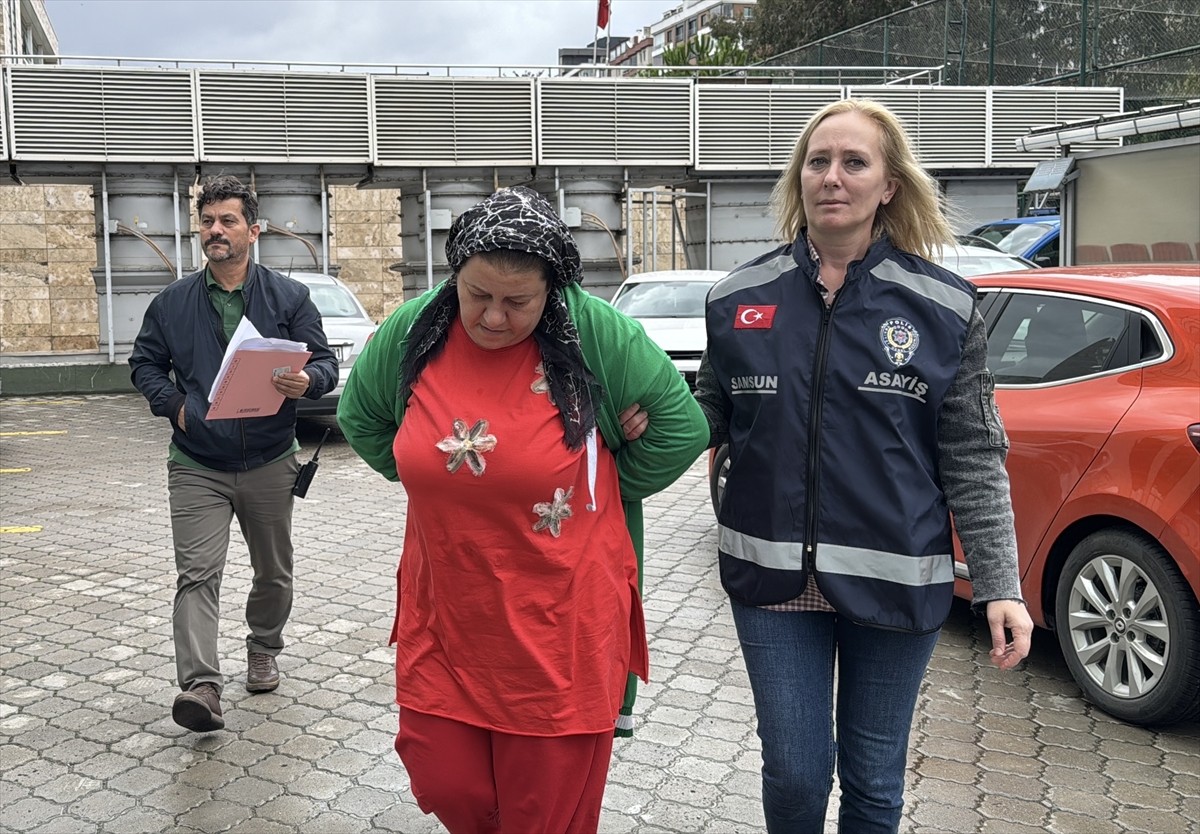 Samsun'un İlkadım ilçesinde, komşusunun evinden ziynet eşyası çalan şüpheli gözaltına...