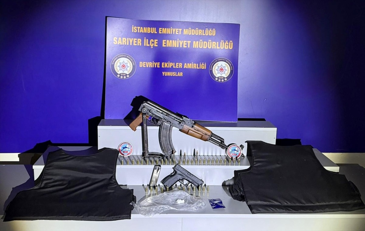 Sarıyer'de düzenlenen uyuşturucu operasyonunda Uluslararası Kriminal Polis Teşkilatı (Interpol)...