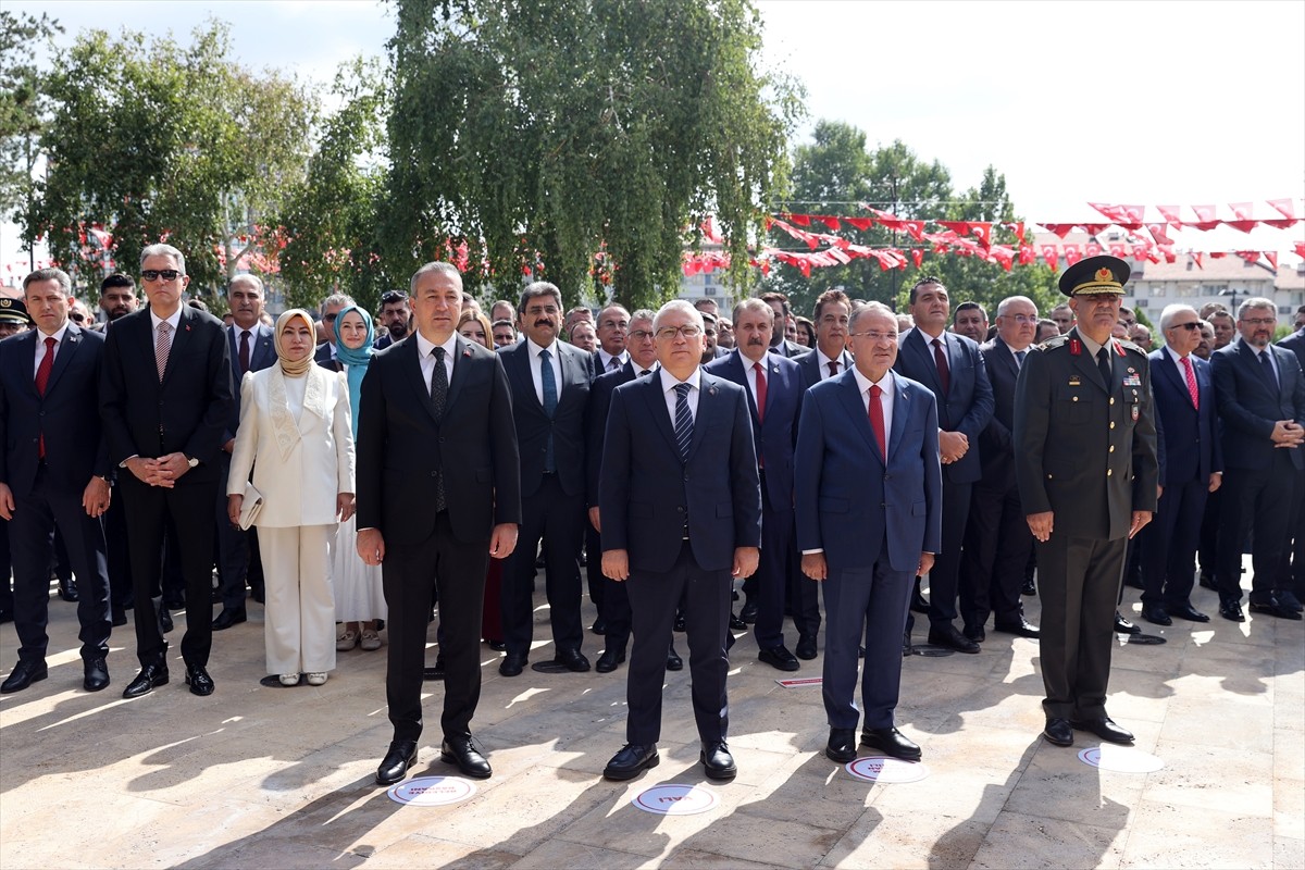 TBMM Başkanvekili Bekir Bozdağ, Sivas Kongresi'nin 106. yıl dönümü etkinlikleri kapsamında...