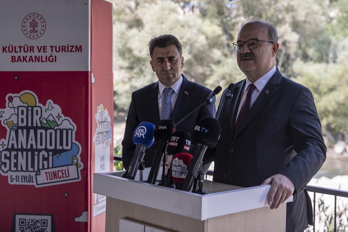 Tunceli'de konser, sinema, tiyatro ve çocuklar için çeşitli etkinliklerin yapılacağı "Bir Anadolu...