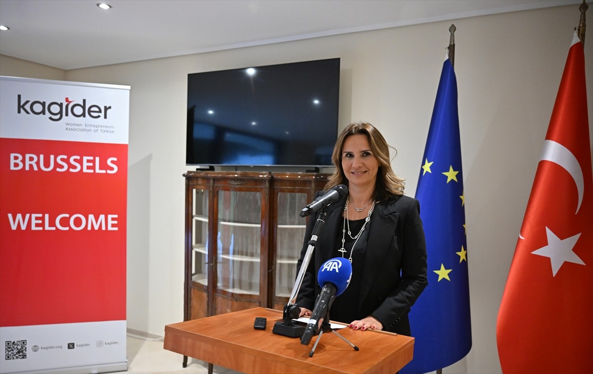 Türkiye Kadın Girişimciler Derneği (KAGİDER) Yönetim Kurulu Başkanı Esra Bezircioğlu, Türk kadın...