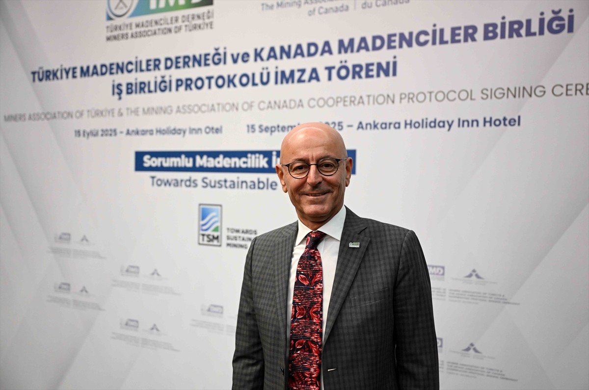 Türkiye Madenciler Derneği (TMD) ile Kanada Madenciler Birliği (MAC) arasında imzalanan işbirliği...