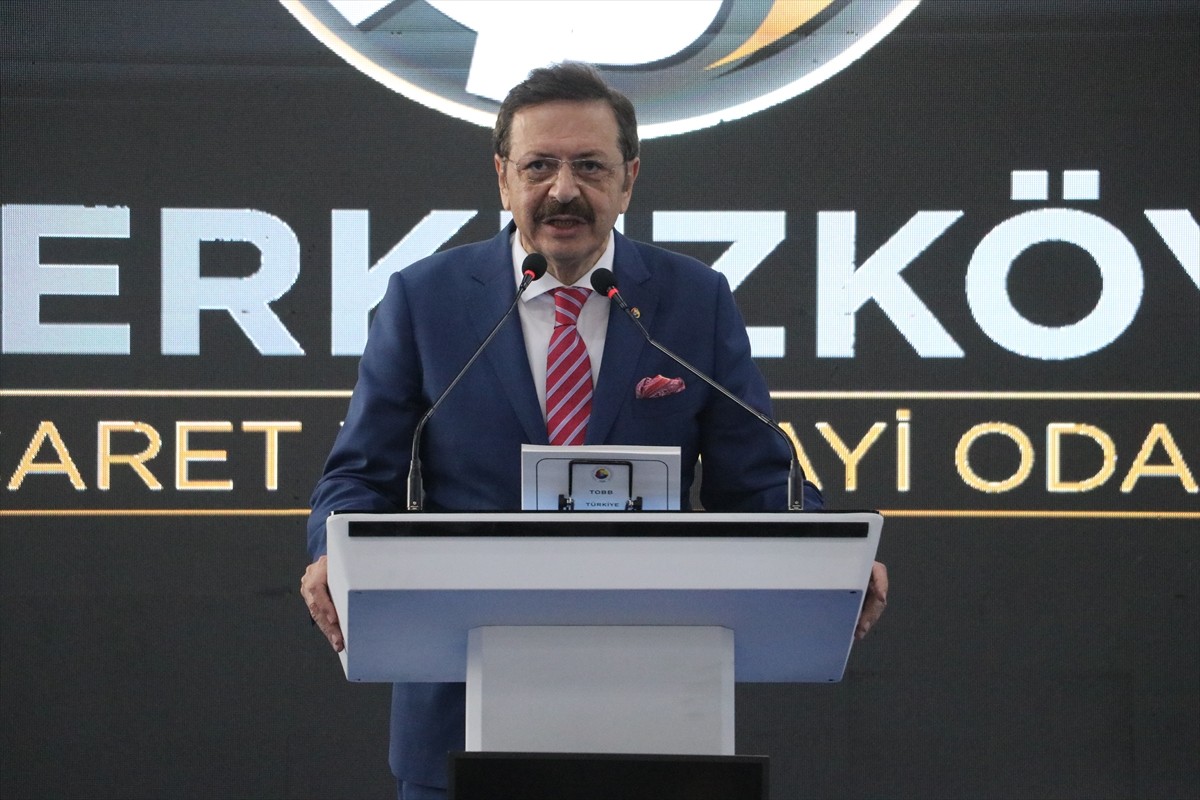 Türkiye Odalar ve Borsalar Birliği (TOBB) Başkanı Rifat Hisarcıklıoğlu, Tekirdağ programı...
