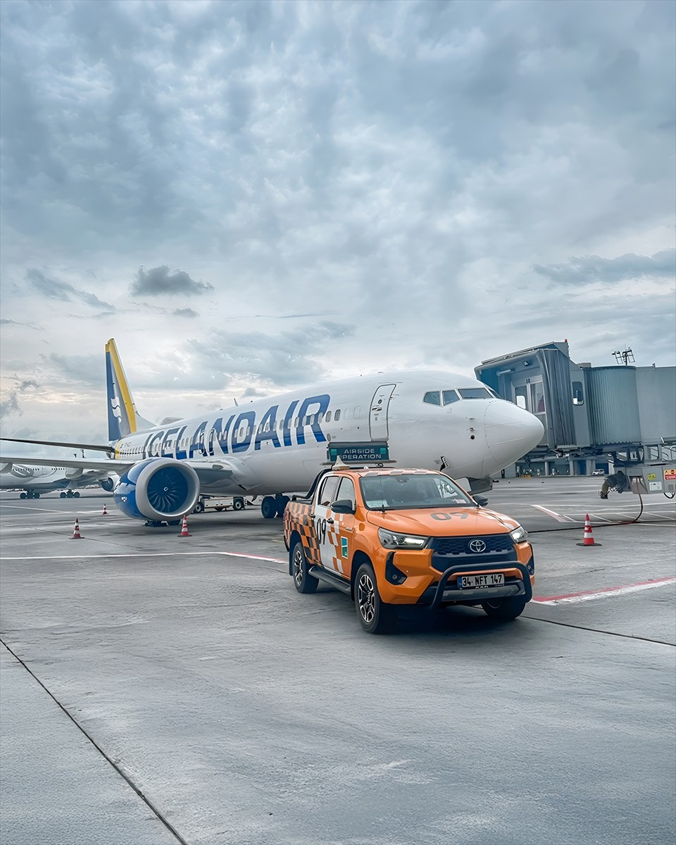 zlanda'nın bayrak taşıyıcı havayolu şirketi Icelandair, İstanbul Havalimanı'nda tarifeli...