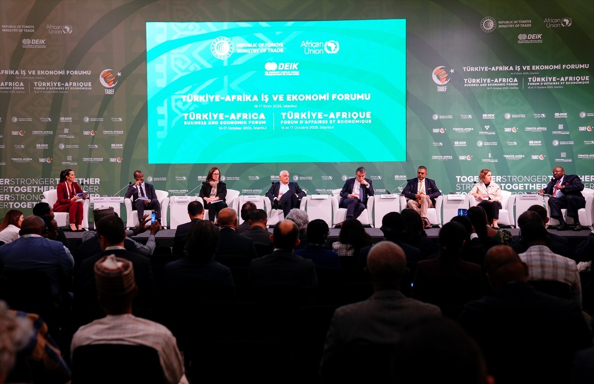 Anadolu Ajansının (AA) Global İletişim Ortağı olduğu Türkiye-Afrika İş ve Ekonomi Forumu'nda...