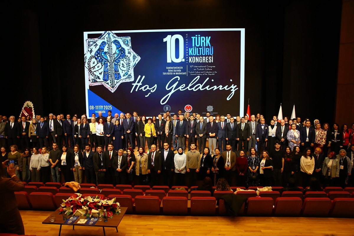Atatürk Kültür Merkezi Başkanlığınca düzenlenen 10. Uluslararası Türk Kültürü Kongresi...