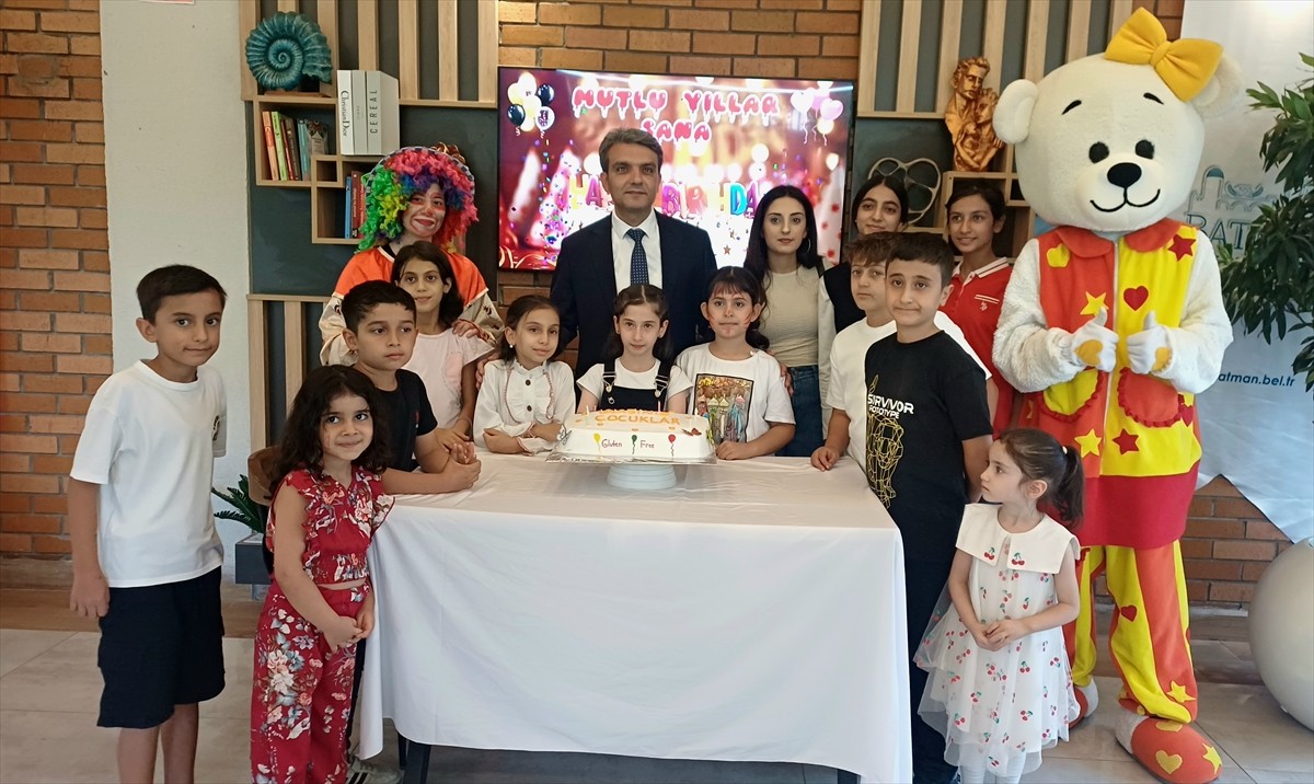 Batman'da çölyak hastası 15 çocuk için doğum günü etkinliği düzenlendi. Batman Belediyesi...