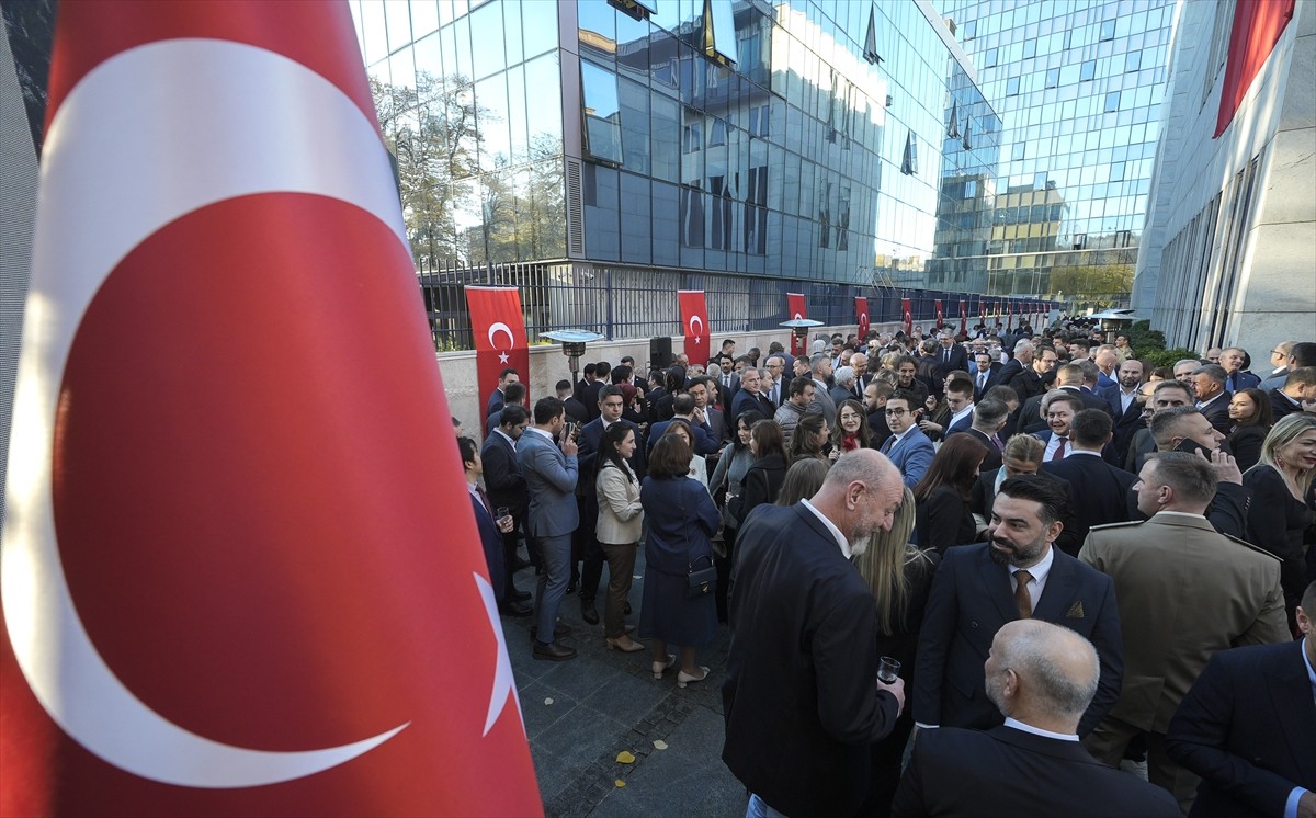 Bosna Hersek'in başkenti Saraybosna'da, Cumhuriyet'in kuruluşunun 102. yılı dolayısıyla resepsiyon...