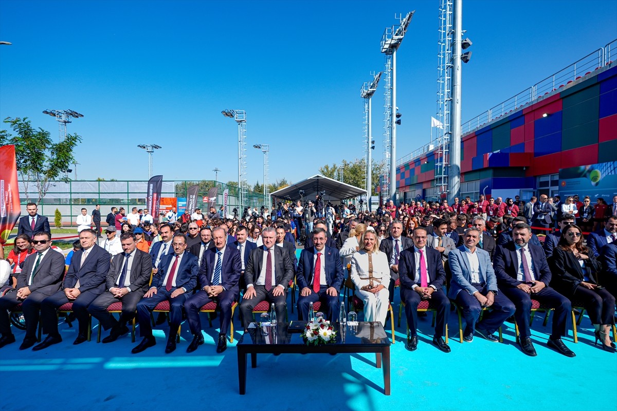 Cumhurbaşkanı Yardımcısı Cevdet Yılmaz, 'Cumhurbaşkanlığı Kupası Tenis Turnuvası Açılış Töreni'ne...