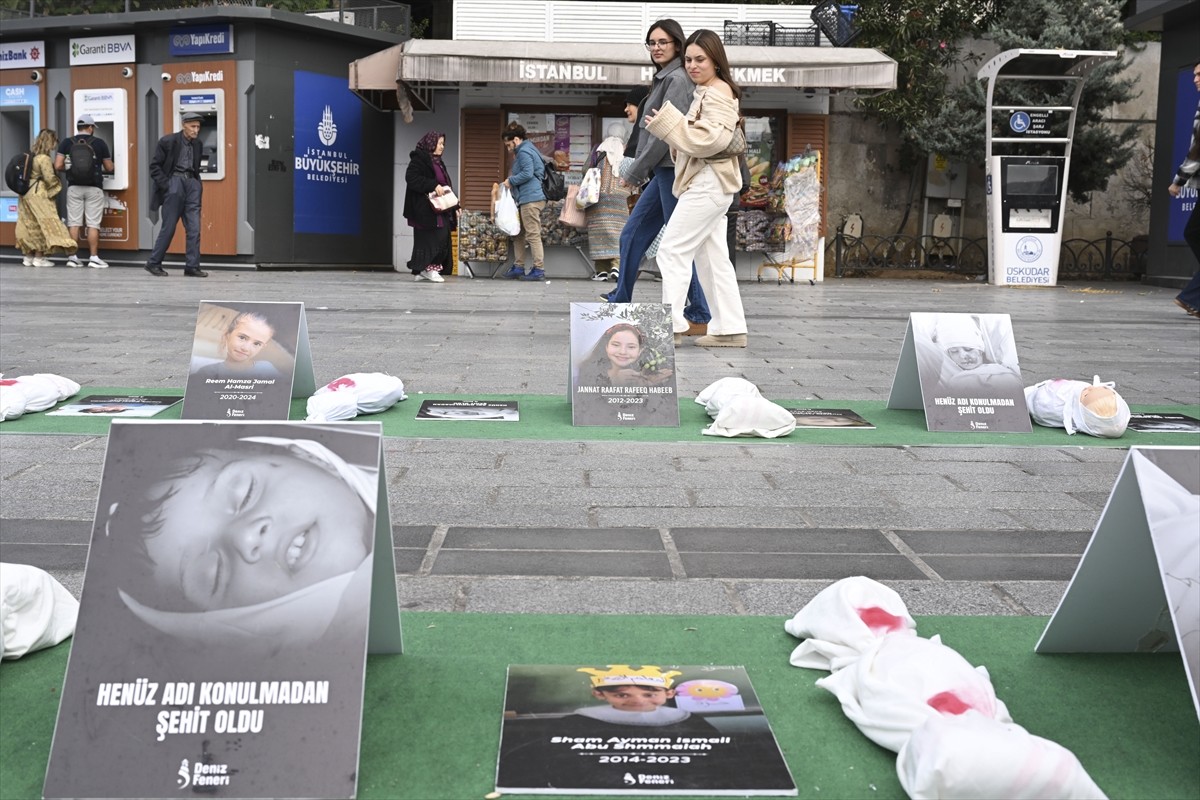 Deniz Feneri Derneğince, Gazze'deki insanlık dramına dikkati çekmek ve mazlumların sesi olmak...