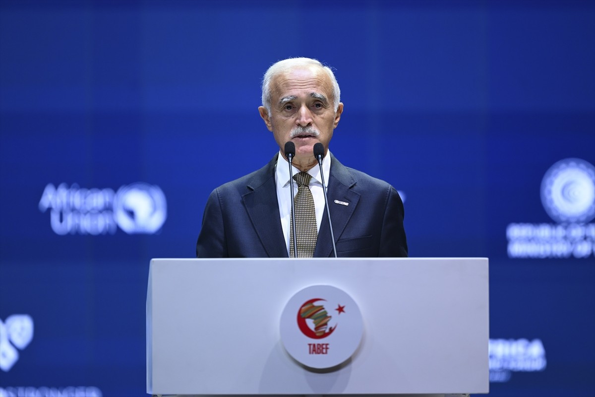 Dış Ekonomik İlişkiler Kurulu (DEİK) Başkanı Nail Olpak, Anadolu Ajansının (AA) Global İletişim...