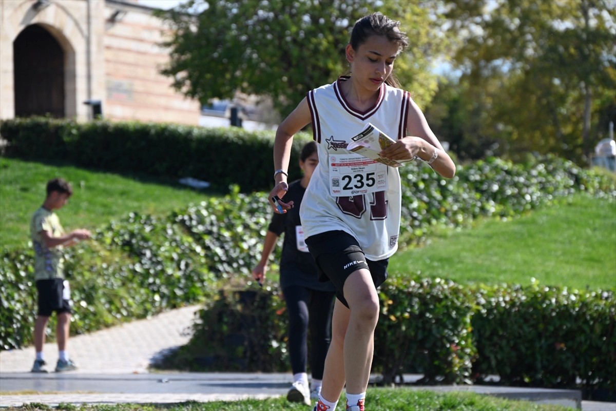Edirne'de düzenlenen Türkiye Oryantiring Şampiyonası Şehit Dilay ve Cem Kerman 1. Kademe ve Bayrak...