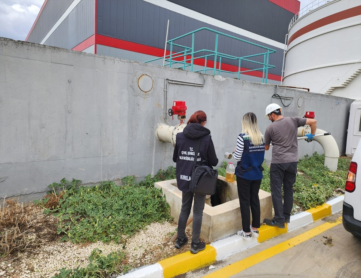 Ergene Havzası'ndaki kirlilikle mücadele kapsamında bölgedeki sanayi tesisleri, organize sanayi...