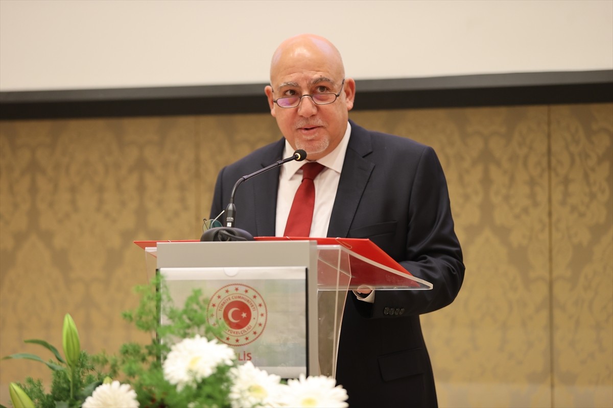 Gürcistan'ın başkenti Tiflis'te, Cumhuriyet'in kuruluşunun 102. yılı dolayısıyla resepsiyon...